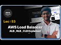 Lec : 53 - AWS Load Balancers: ALB , NLB , CLB Explained