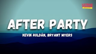 KEVIN ROLDÁN, Bryant Myers - After Party