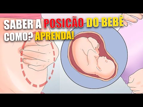 Vídeo: Como Determinar A Posição Do Bebê No Estômago