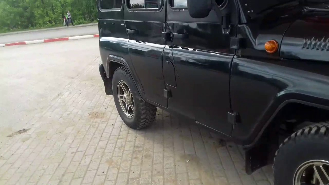 Как затонировать уаз хантер