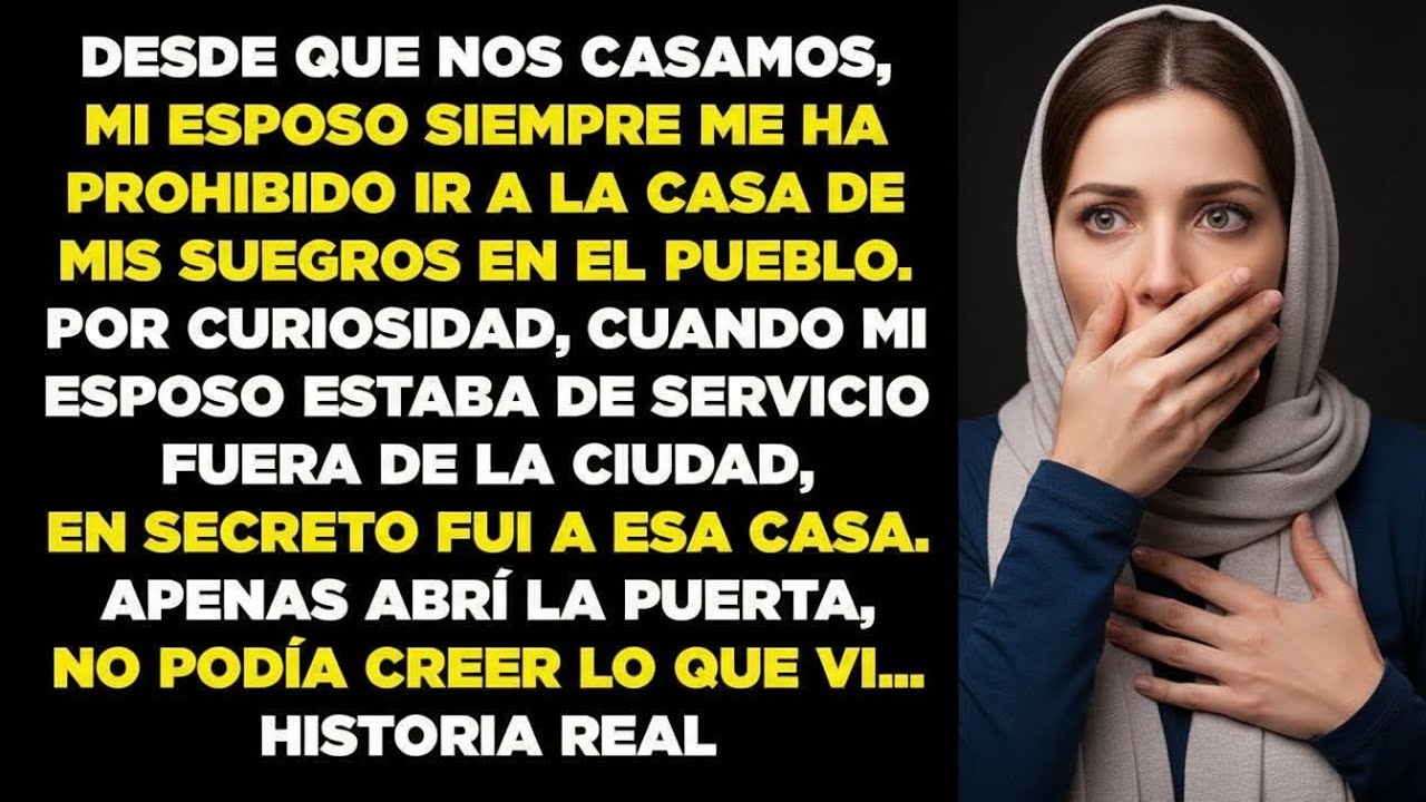 En secreto fui a la casa de mi suegra y cuando abrí la puerta... me quedé en shock, resultó que…