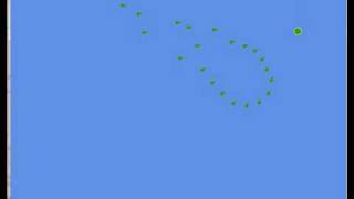 XNA Flocking algorithm implementation