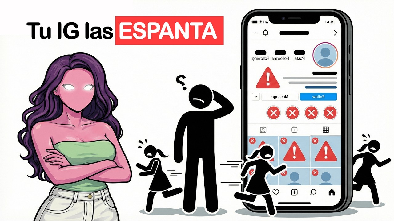 ¿Por Qué Tu INSTAGRAM ALEJA a Las MUJERES Sin Que Te Des Cuenta?