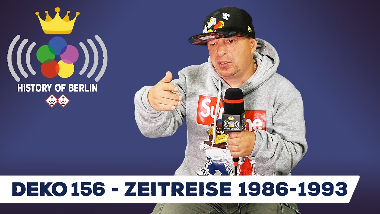 Deko (Zeitreise 1986-1993) Giants, 156 Allstars, Try 2 Bust, 36ers, Emser Schule - HISTORY OF BERLIN