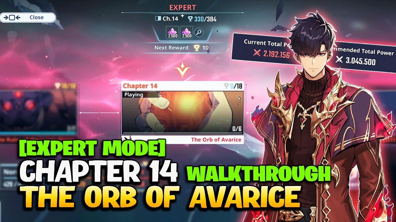 [Expert Mode] Chapter 14 - "The Orb of Avarice" Walkthrough | Solo Leveling: ARISE