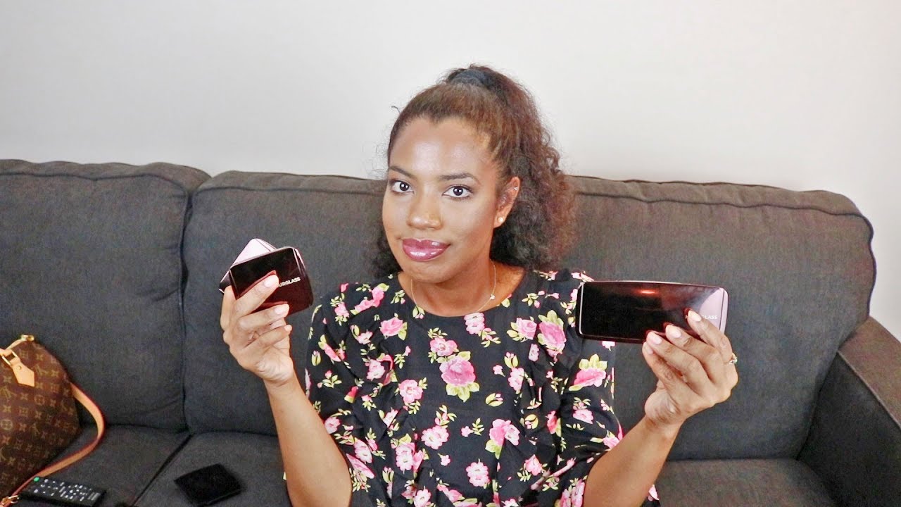 Hourglass Ambient lighting powder try on and Review