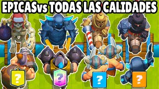EPIC vs ALL QUALITIES | QUALITY OLYMPICS | CLASH ROYALE