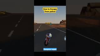 How to escape from police in gangstar vegas