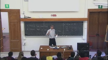 Kareljan Schoutens: Lecture I