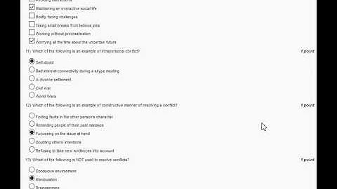 NPTEL assignment 2  Developing soft skill and personality development- 2020