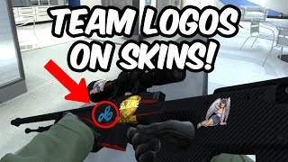 How to put Pro Team Logos on Gun Skins [CS:GO]