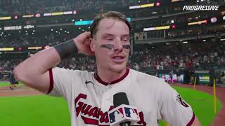 071826 - PIT vs CLE - Bazzana Postgame On-Field Interview