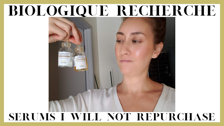 Biologique recherche serum extraits tissulaires review năm 2024