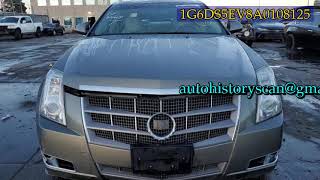 1G6DS5EV8A0108125 Cadillac Cts Premium Collection 2010 2010