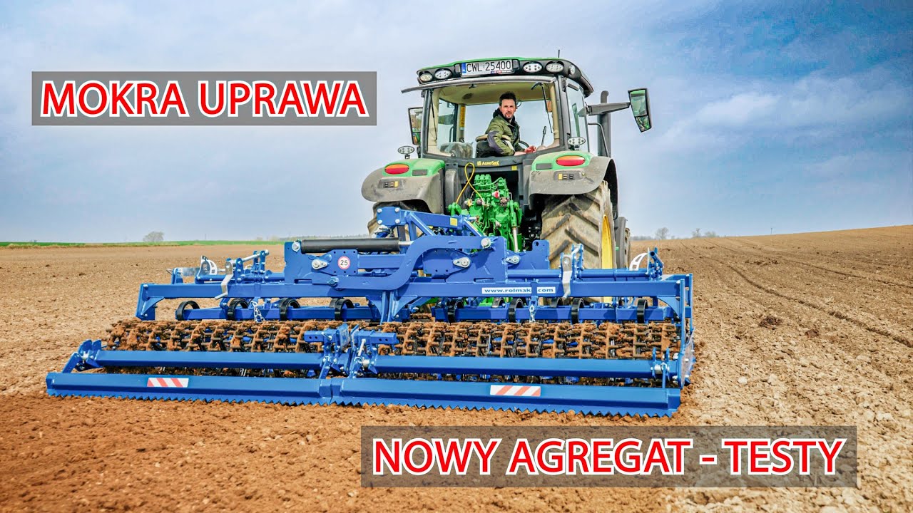 AGREGAT UPRAWOWY ROLMAKO U684 - MOKRA UPRAWA ( WalkAround / Test )
