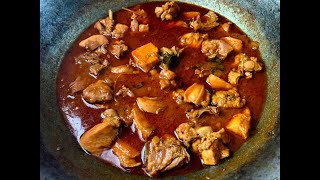 Tasty Chicken Curry without Coconut Milk | KETO | Spicy Sri Lankan Chicken Curry Recipe