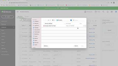 Attaching receipts in QuickBooks Online