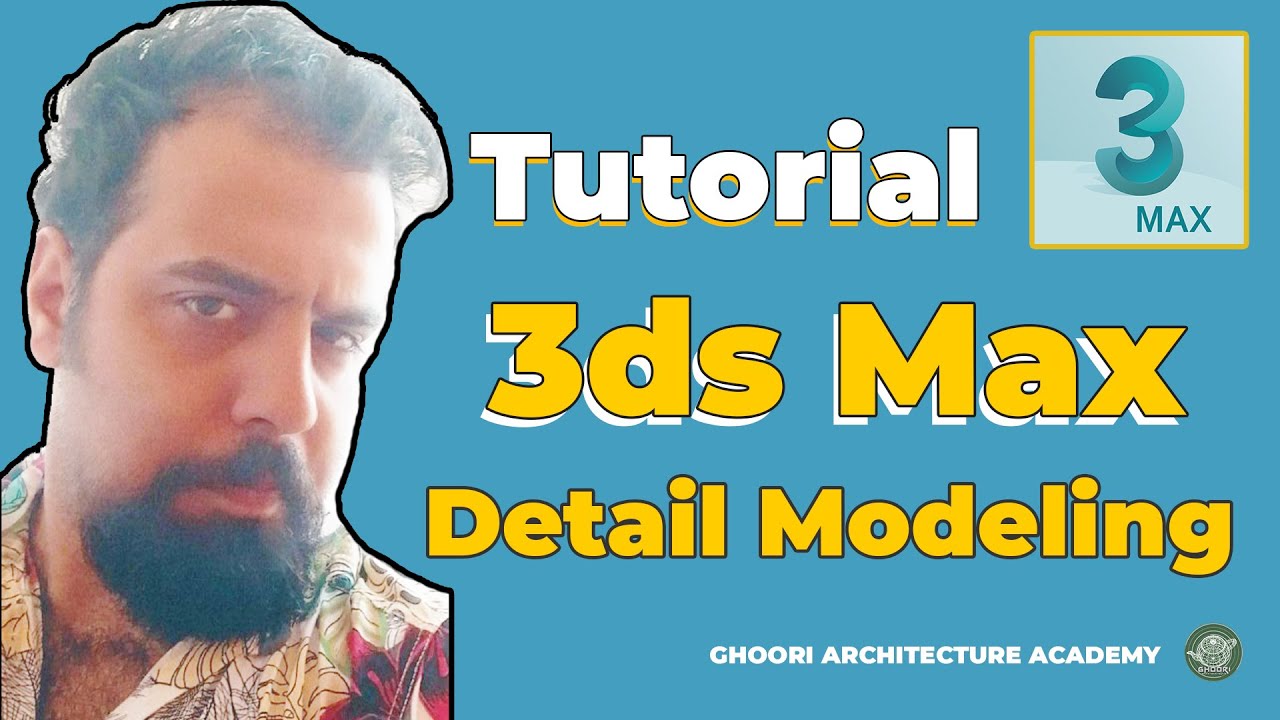 3ds Max modeling Classic detail - YouTube