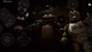 Five Nights at Freddy Gameplay Night 1 completed /chikki emulator #Part-1 Mobile Gameplay screenshot 4