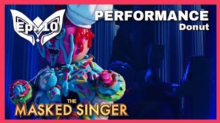 Ep. 10 Donut Sings "Georgia On My Mind" by Ray Charles" | The Masked Singer | Season 10