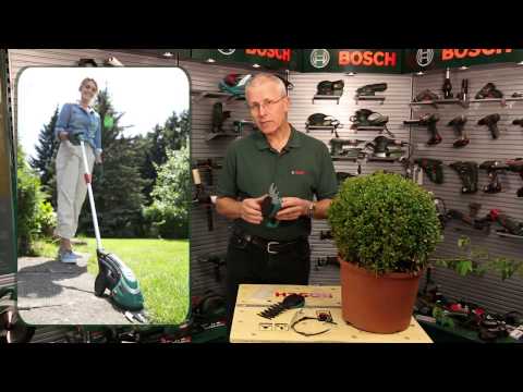 Benefits of: The new Bosch Isio shape and edge shears with Eric