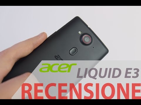 Acer Liquid E3, recensione in italiano