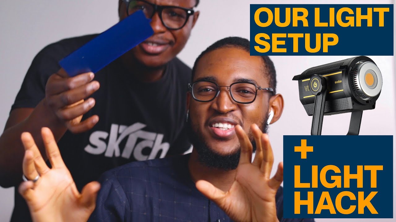 Setting up a 3 point light setup (Godox vl 200)