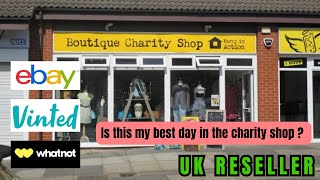 Insane day  Full of profit in these Charity shops  UK EBay & Vinted reseller