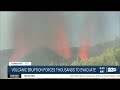 Thousands evacuate after volcanic eruption on island of La Palma