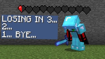 Minecraft UHC but if you have the LOWEST health, you LOSE.