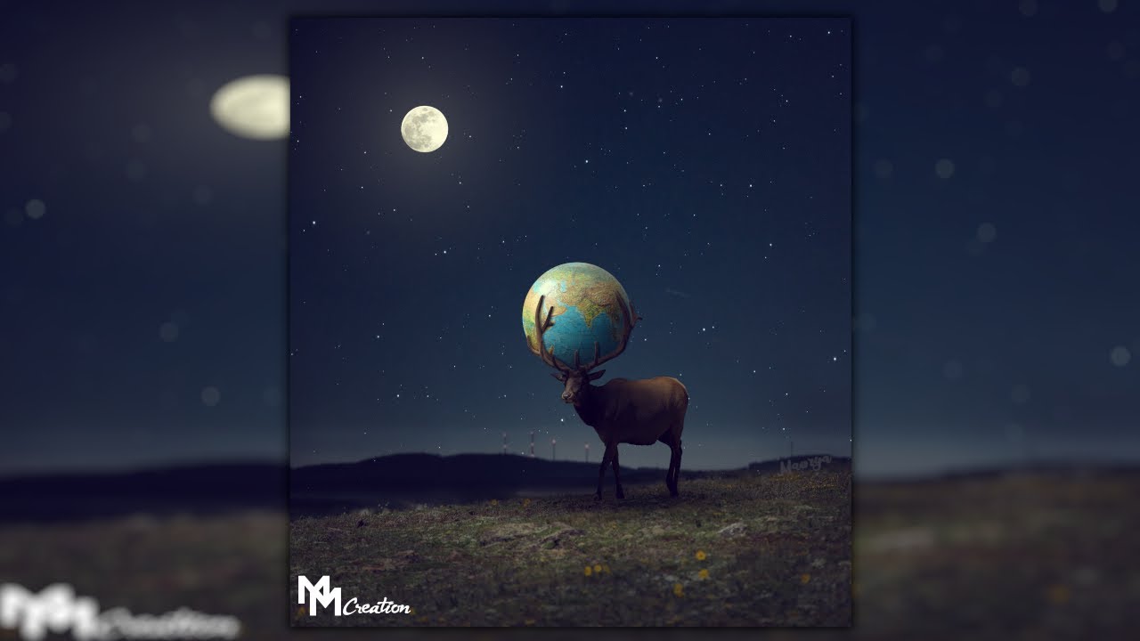 Earth globe photo manipulation Photoshop editing into GIMP | Gimp tutorial 2.10.20 | Codingcreator
