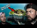 Exploring abandoned cannon fort by boat  noone is allowed here