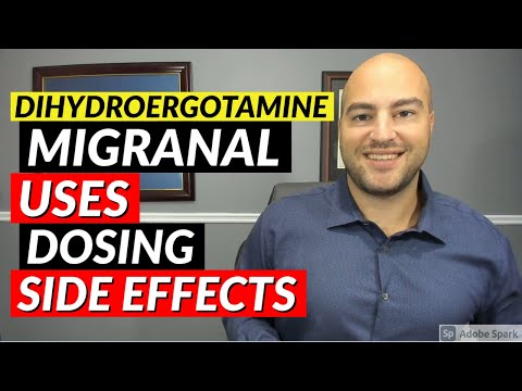 Dihydroergotamine (Migranal) - Pharmacist Review - Uses, Dosing, Side Effects