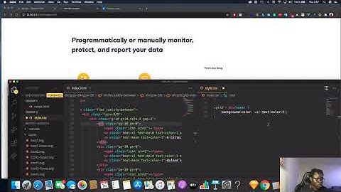 Highlight: Final stage of setting up the CSS  Grid with TailwindCSS