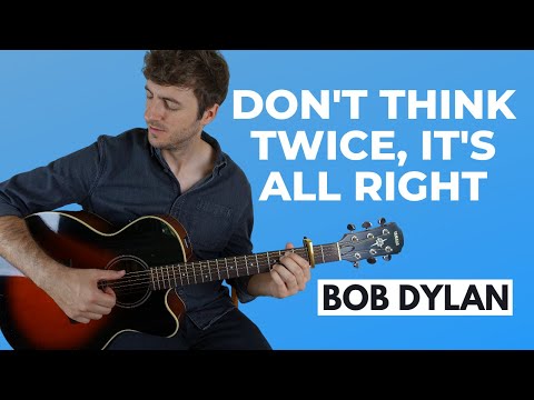 Don't Think Twice, It's Alright, Billy Strings – Lessons With Marcel