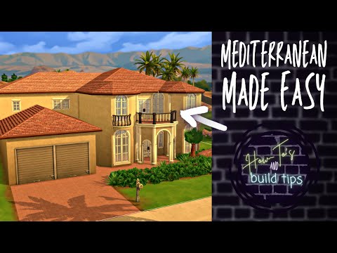 How to Build a Mediterranean Roof - Sims 4 Roofing Tutorial