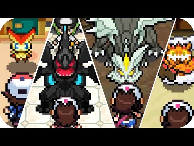 legendary pokemon characters black and white