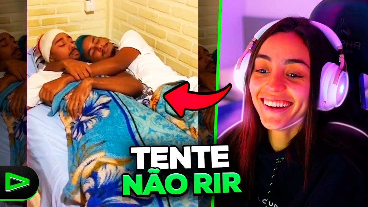LOUD BABI REAGINDO AOS MELHORES TIKTOKS DE COM DIA TENTE N O RIR 