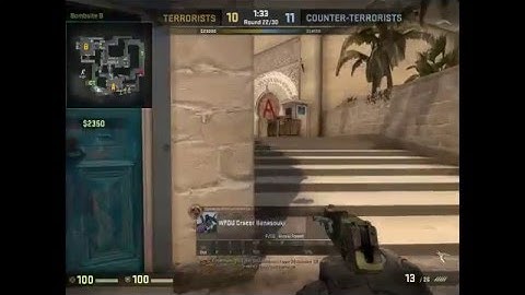 CS:GO Epic Clutch Second to None (0.2 sec) Ninja Defuse