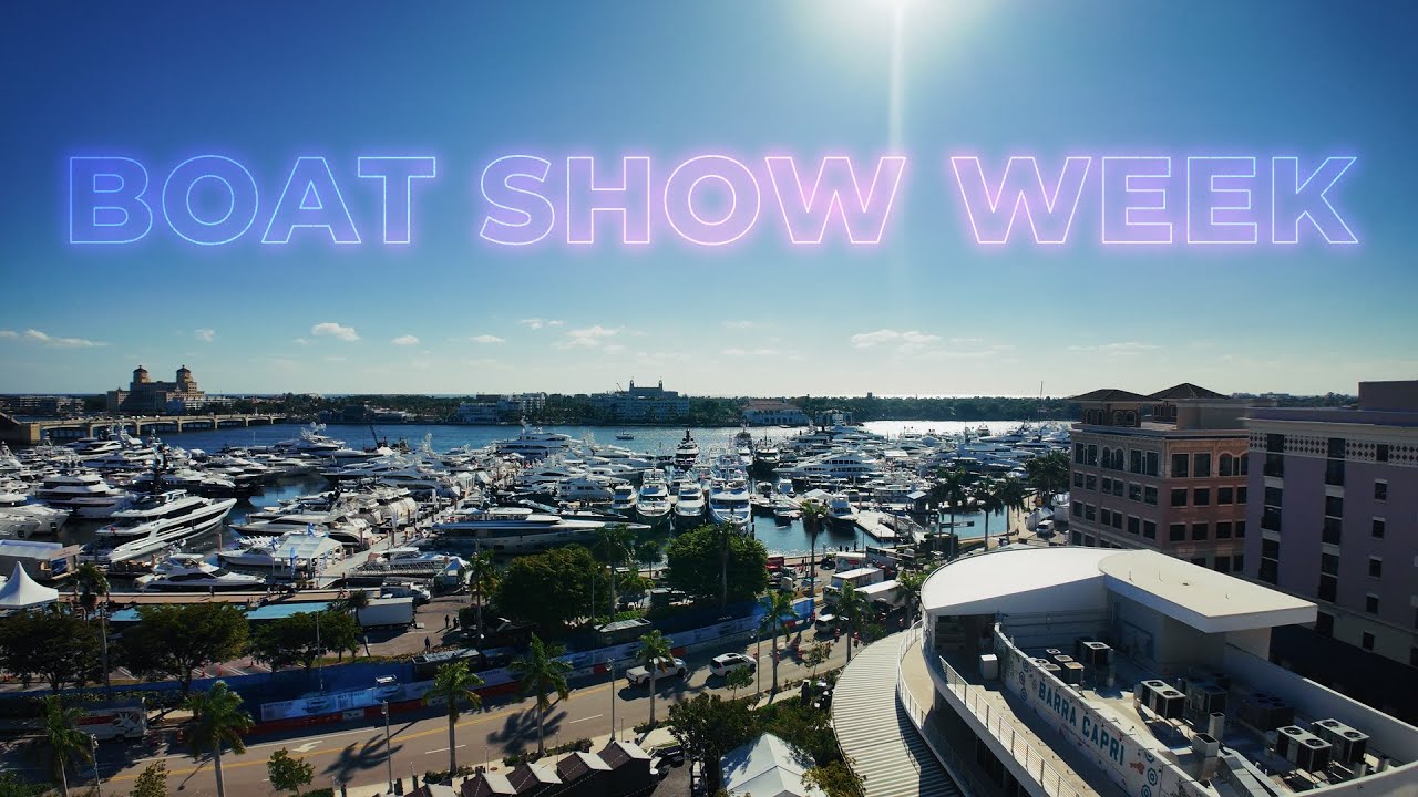 weekly vlog | west palm beach boat show