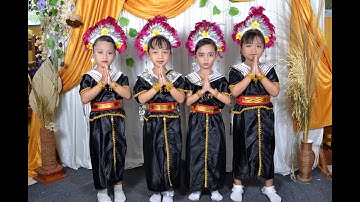 Tari tor-tor anak PAUD TK RA Miftahul Huda Cempaka #paud #tk