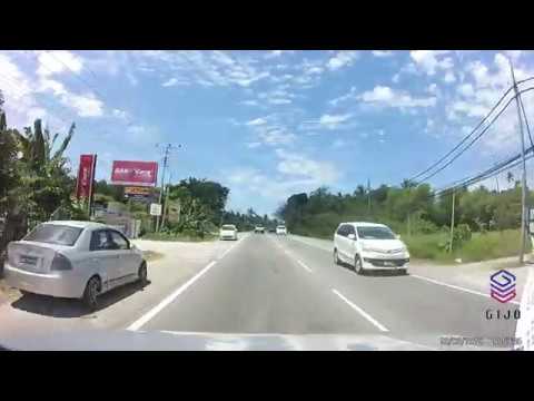 Road Travel From Donggoggon, Penampang Town to Melinsung, Papar, Sabah, Malaysia.