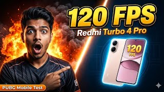 Redmi Turbo 4 Pro  120 FPS in Pubg Mobile— Real or Fake? I Used an FPS Meter | Mr. FNPO screenshot 1