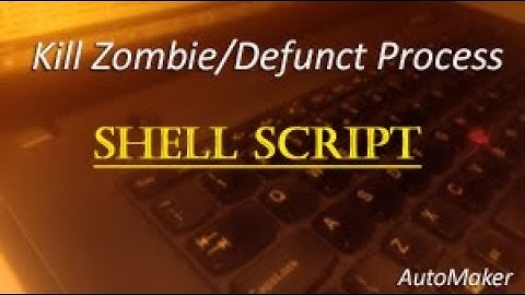 Kill Zombie or Defunct Process Urdu