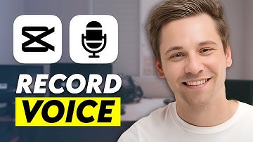 How To Record and Add Voiceover in CapCut PC 2025 - CapCut Voiceover Tutorial