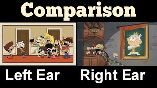 The Loud House and Loud Castle theme Comparison