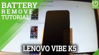 Remove Battery in LENOVO Vibe K5 - How to Soft Reset / Force Restart screenshot 5