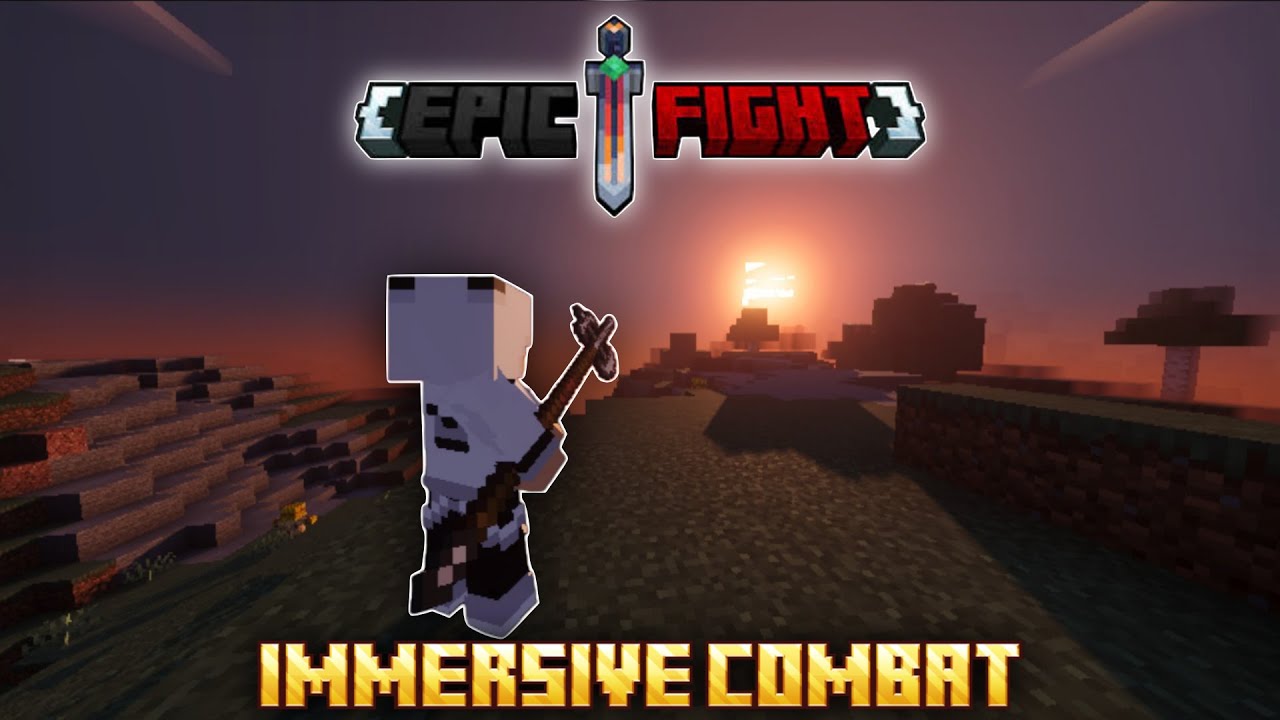 Best Combat Addon In MCPE 🔥 Immersive Combat Update - YouTube