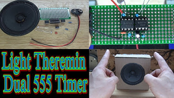 Light Theremin Dual 555 Timer