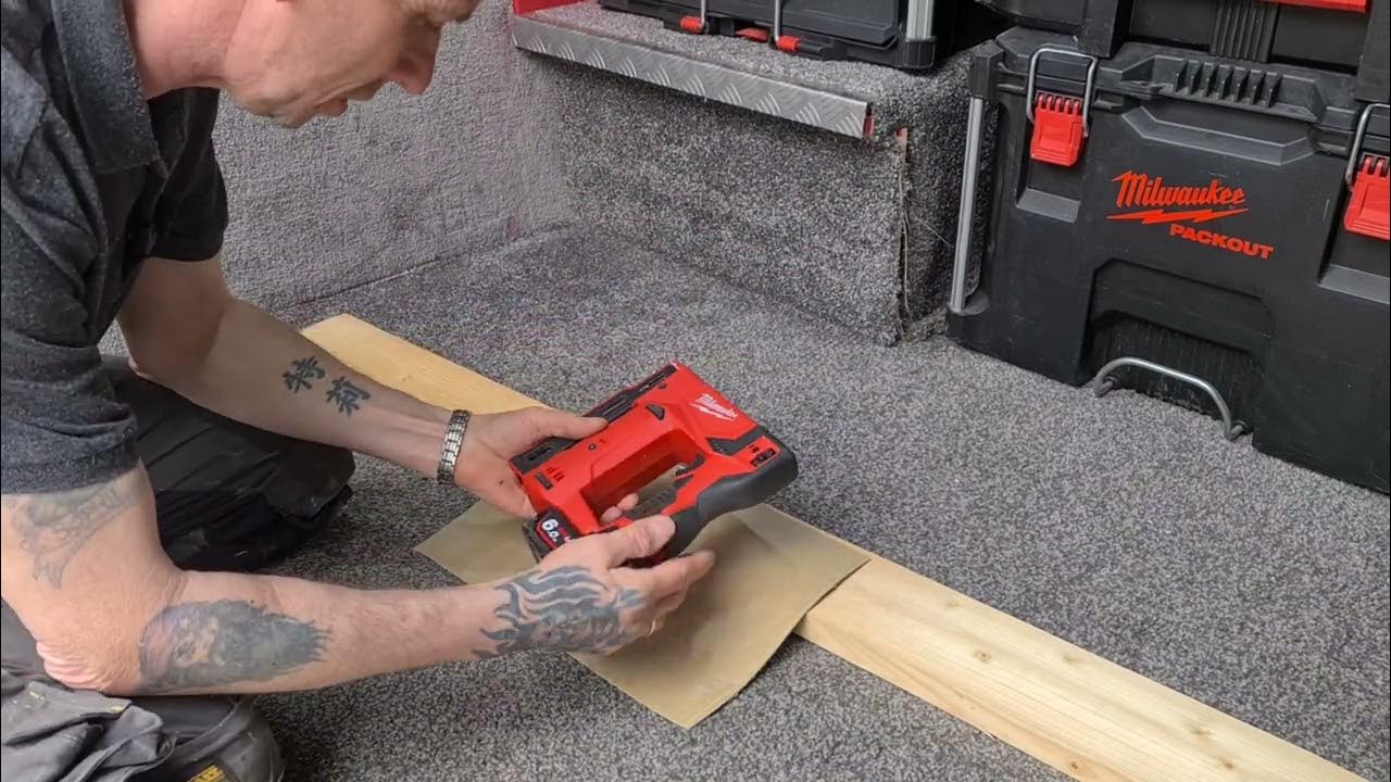 How good is the Milwaukee M12 staple gun, stapler. Milwaukee tools